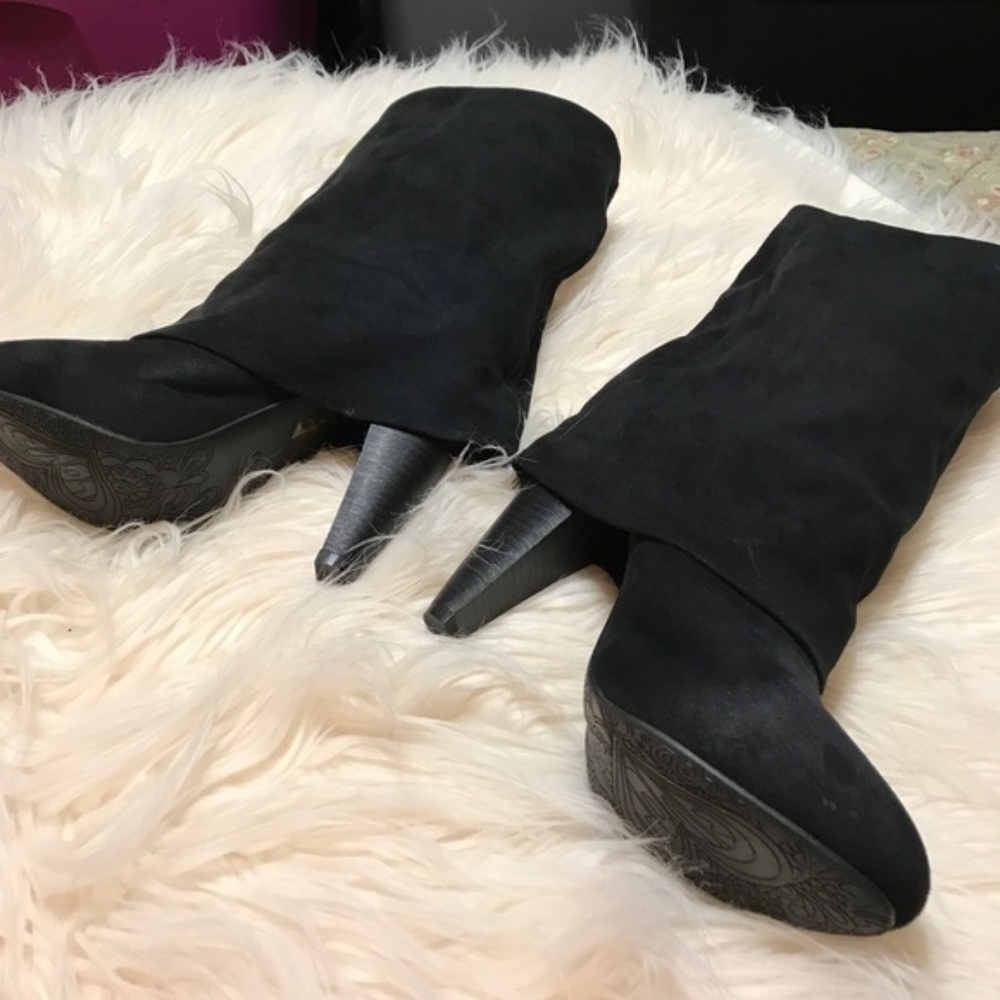 Limelight suede booties